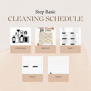 Cleaning Schedule, Cleaning Checklist, Cleaning Planner, Cleaning Routine, Weekly Cleaning Schedule, House Chore List, Cleaning Printable - Etsy