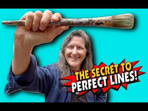 Set Design on a Budget Fitch Liner Brush Demo