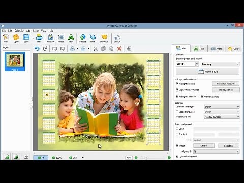Best Calendar Design Software for Windows – Try Free Demo Version!