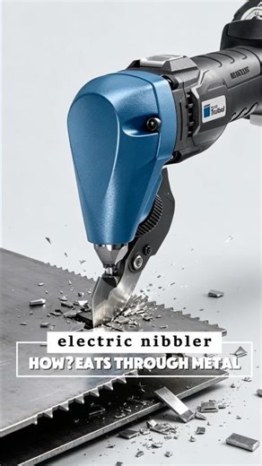 How an Electric Nibbler Actually Works#tools #mechanic #fypシ #constructionchannel