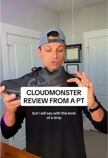 On Cloud Cloudmonster Sneaker Review by a Physical Therapist