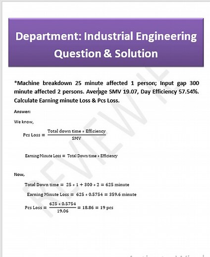 Question with solution | Review Rmg