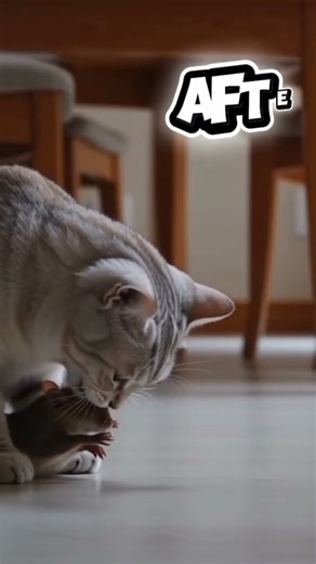 Cat Chasing Mouse Inside the House | Funny Animal Video"