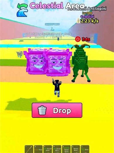 Got 2 Lucky Blocks #roblox #brainrot #viral