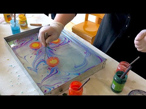 Ebru Turkish Art of Marbling