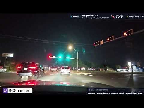 🚨 LIVE: On-Scene Police Activity & Real-Time Scanner | Brazoria County TX