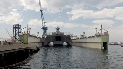 2.4K views · 97 reactions | This week, we undocked the littoral combat ship USS Jackson (LCS 6). The #USSJackson is one of the #USNavy’s fastest and lightest ships at 3,000 tons and has been undergoing repairs in NASSCO’s dry dock since March. | NASSCO | Facebook