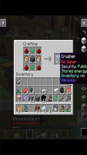 HOW TO BUILD A BASIC CRUSHING FACTORY IN MINECRAFT #minecraft #mekanism #tutorial