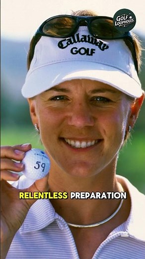 Annika Sorenstam Shot 59 Before It Was Trendy #shorts #annikasorenstam #shot59 #golflegend