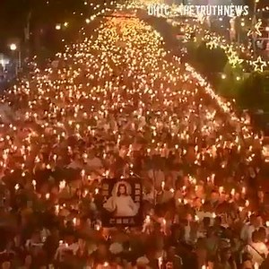 Christmas Candle Light Rally in #Philippines | AP Christianevents