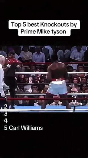Top 5 Best knockouts by prime Mike Tyson. #foryou #reelsvideo #boxing | Boxing USA