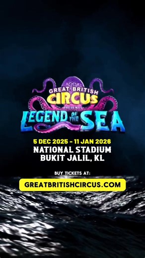 😄 It's the School Holidays & we're happy to see all the families gathering in for the show together ❤️ 🎪 We have 2 shows daily up until 11th January 2026 here at Stadium Bukit Jalil (Car Park A) 👋🏼 See You Soon! 🎟️👉🏼 Show Info & Tickets at: www.greatbritishcircus.com/buy-tickets/bukit-jalil | Great British Circus Malaysia