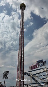 157K views · 467 reactions | The biggest mobile free fall tower in the world | The Hoppings drop tower is huge | Newcastle Chronicle | Facebook