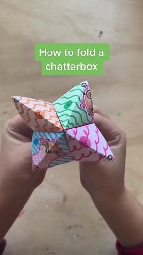 DIY Paper Chatterbox: Easy Craft Tutorial