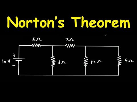 Norton's Theorem Example | Electrical Engineering