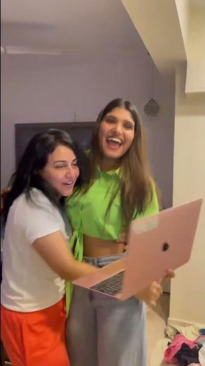 Pakkhi’s reaction on my 100k subscribers 🤣