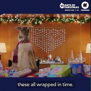 3.4K views · 45 reactions | The greatest holiday tradition: suddenly remembering how much work wrapping gifts is. #25DaysOfChristmas | Freeform | Facebook