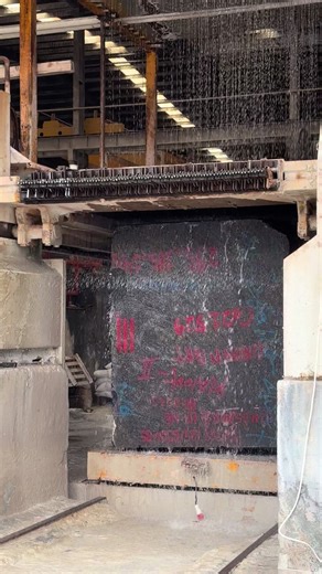 The Art of Cutting Marble Blocks