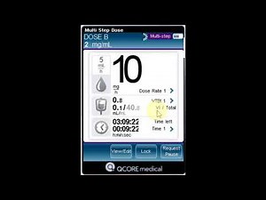 Multi Step Screen Review Tutorial On The Sapphire Infusion Pump | Eitan Medical