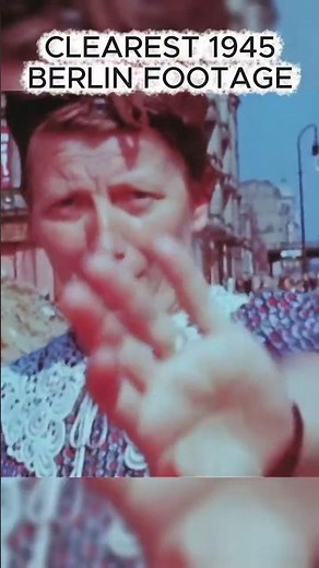 Clearest 1945 Berlin Footage Ever Restored (Full HD)