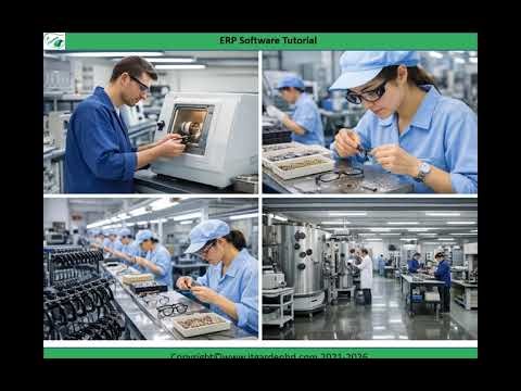 ITGardenBD| All Kindis of ERP Software Development| চশমা (Glasses) ফ্যাক্টরির Production Process
