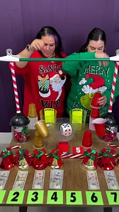 1.3M views · 7.6K reactions | Christmas holiday party cup drop challenge for cash and hidden prizes  This video was produced by Network Media and Doug and Friends | Challenge Accepted | Facebook
