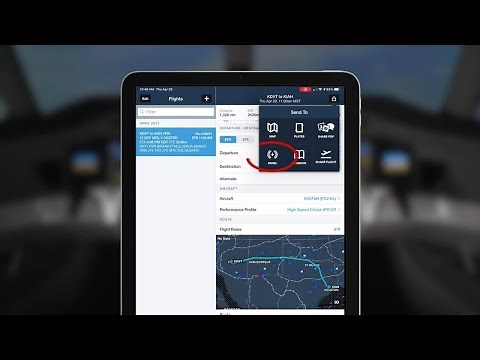 Uploading ForeFlight Flight Plans to Pilatus Aircraft