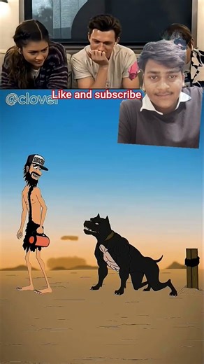 Tom Holland 😂😂reaction to this funny animated video part 19 #fyp #viralvideo #animated#funny