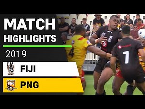 Fiji v Papua New Guinea Match Highlights | Test, 2019 | Internationals