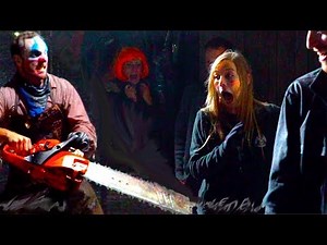 Scare Pranks CLOWN with Chainsaw SLOW MO! 😱Scary & Funny 😂