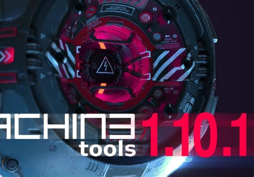 Blender双语版插件 M3工具 1.10.1 DeusEx 快捷饼菜单四边球必备效率工具 Machin3Tools Blender教程