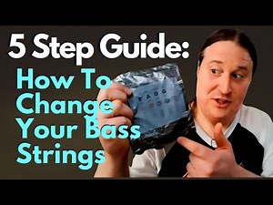 How To Change Bass Strings // 5 Simple Steps