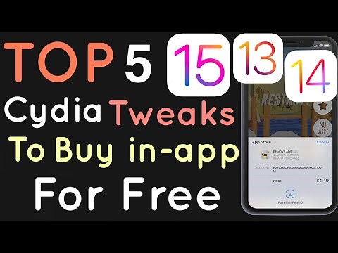 Top 5 Jailbreak Tweaks For FREE IN APP PURCHASES iOS 12/16 🔥 ( Educational )