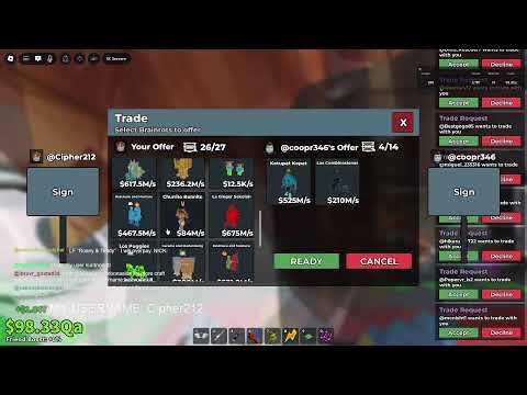 🔴🔴SAB TRADING LIVE🔴🔴 DAY 107 Admin abuse
