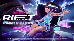 Journey to magical new realities in the interactive Rift Tour experience where Fortnite and Ariana Grande collide! Catch five different showtimes from August 6-8. Learn more: RiftTour.com | Fortnite