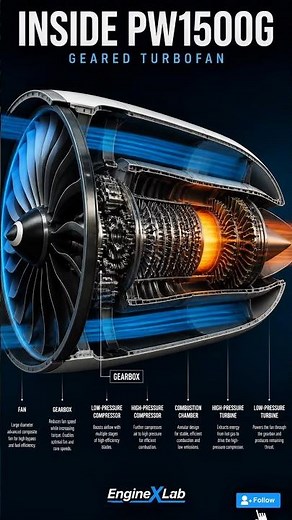 Inside the Pratt & Whitney PW1500G: How the Geared Turbofan Works
