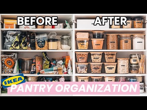 PANTRY ORGANIZATION / IKEA / Small Space