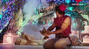 Relive the nostalgic tale of Aladdin and his magical Genie with the latest broadway-style stage musical live in Delhi! | BookMyShow