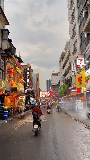 Bùi Viện ngày đêm sẽ ra sao? Bui Vien walking street Day / Night? #buivien