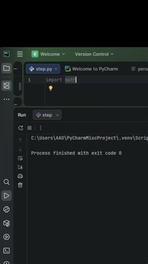 Pystep 6 | Python One-Liner: Print Pi Value Instantly #python #leanpython #coding
