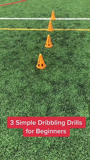 3 Dribbling Techniques for Beginners #soccer #coach #drill #fyp #foryou #foryoupage #dribble