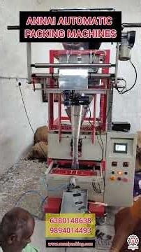 PEPPER PACKING MACHINE || ANNAI AUTOMATIC PACKING MACHINES || DARO PACKS || THENI