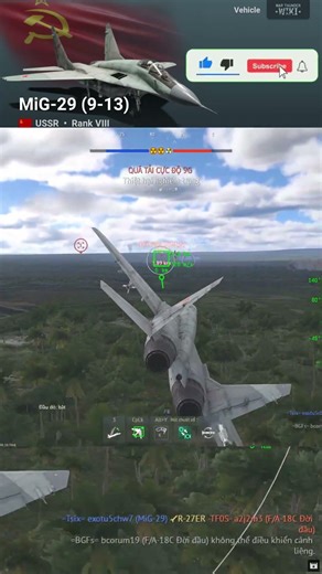 MiG-29 vs Everything War Thunder #warthunder #shorts