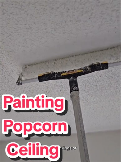 today I have to paint some popcorn ceilings. #popcorn #ceilings | popcorn ceiling