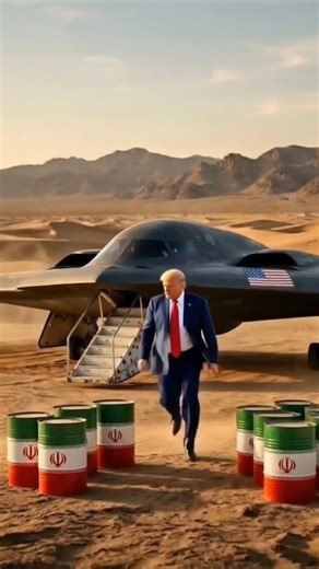 “Donald Trump का B-2 बॉम्बर मिशन: ईरान से तेल की चोरी”😅