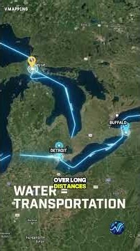 Why America’s Biggest Cities Are All Around the Great Lakes #Geography #GreatLakes #ushistory