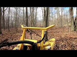 Working on the mountain with the Diamond Disc Mulcher