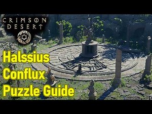 Crimson Desert Halssius Conflux Puzzle Solution, Stone Statue Puzzle in Serkis Estate Ancient Ruins