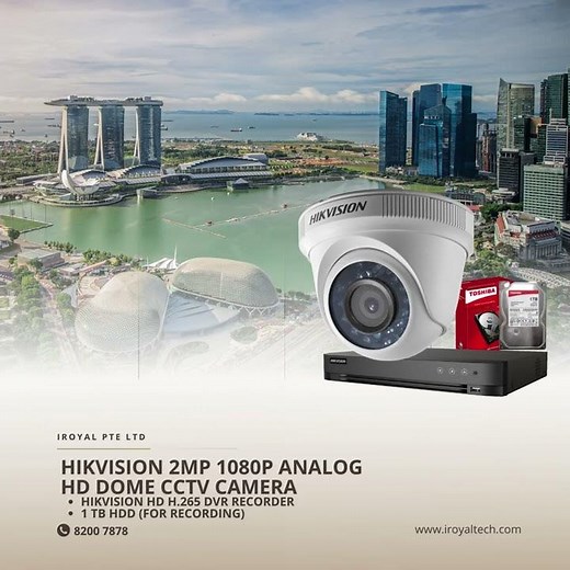 Hikvision 2mp 1080p Analog HD Dome CCTV Camera