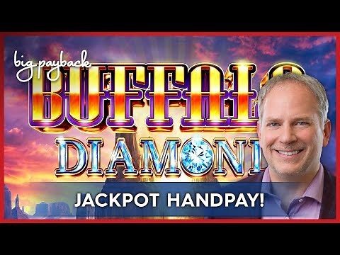 JACKPOT HANDPAY! Buffalo Diamond Slot - HIGH LIMIT ACTION!